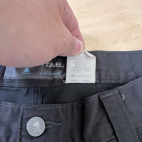 Vintage Levis Silver Tab Cargo Pants 33 Gray 90s Baggy Streetwear Skater - Picture 7 of 10